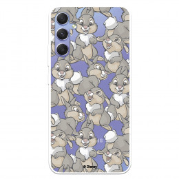 Funda para Samsung Galaxy A34 5G Oficial de Disney Tambor Patrones - Bambi