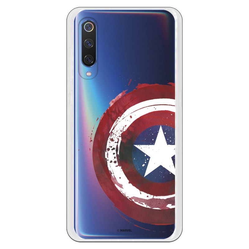 Funda Oficial Escudo Capitan America para Xiaomi Mi 9