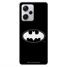 Funda para Xiaomi Redmi Note 12 5G Oficial de DC Comics Batman Logo Transparente - DC Comics
