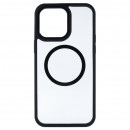 Funda Bumper Leather Compatible con Magsafe para iPhone 13 Pro