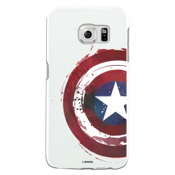 Funda Oficial Escudo Capitan America para Samsung Galaxy S6 Edge