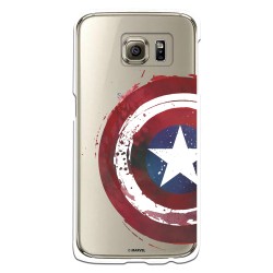 Funda Oficial Escudo Capitan America para Samsung Galaxy S6