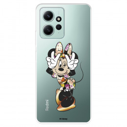 Funda para Xiaomi Redmi Note 12 4G Oficial de Disney Minnie Posando - Clásicos Disney