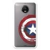 Funda Oficial Escudo Capitan America para Motorola Moto G5S Plus