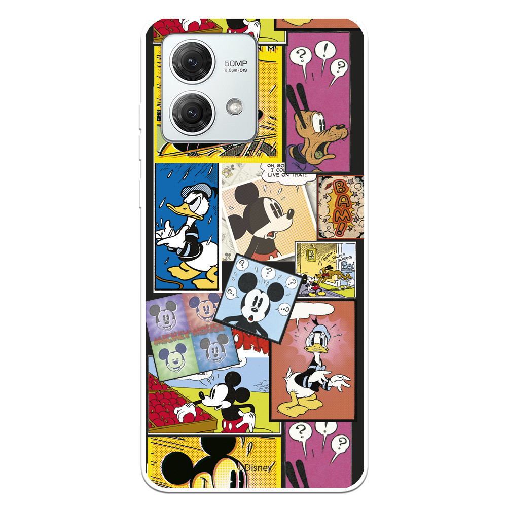 Cover per Motorola Moto G84 5G Ufficiale della Disney Mickey