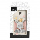 Funda para Oppo A58 4G Oficial de Disney Dumbo Silueta Transparente - Dumbo