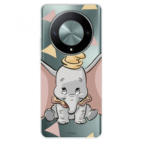 Funda para Huawei Honor Magic6 Lite Oficial de Disney Dumbo Silueta Transparente - Dumbo