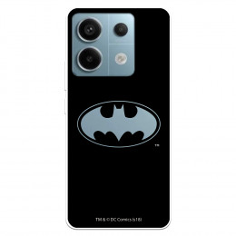 Funda para Xiaomi Redmi Note 13 5G Oficial de DC Comics Batman Logo Transparente - DC Comics
