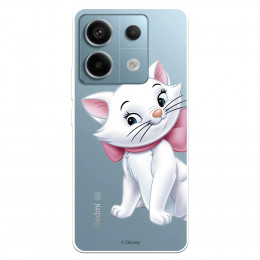 Funda para Xiaomi Redmi Note 13 5G Oficial de Disney Marie Silueta - Los Aristogatos