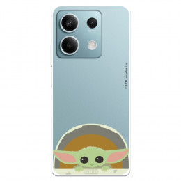 Funda para Xiaomi Redmi Note 13 Pro 5G Oficial de Star Wars Baby Yoda Sonrisas - The Mandalorian