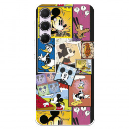 Funda para Samsung Galaxy A55 5G Oficial de Disney Mickey Comic - Clásicos Disney