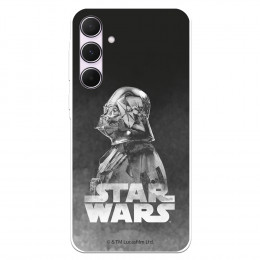 Funda para Samsung Galaxy A55 5G Oficial de Star Wars Darth Vader Fondo negro - Star Wars
