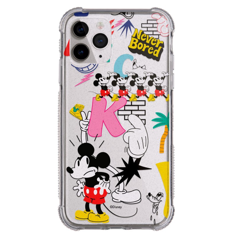 Funda Oficial Disney Sticker - Mickey Minnie Collage Vintage