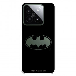 Funda para Xiaomi 14 Oficial de DC Comics Batman Logo Transparente - DC Comics