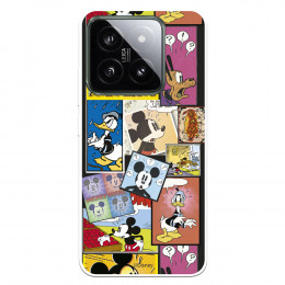 Funda para Xiaomi 14 Oficial de Disney Mickey Comic - Clásicos Disney