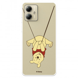 Funda para Motorola Edge 40 Neo Oficial de Disney Winnie  Columpio - Winnie The Pooh