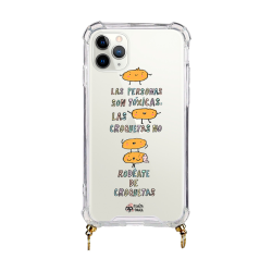 Funda Móvil Silicona Colgante Diseño Pedrita Parker - Rodéate de Croquetas