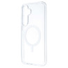 Funda Transparente Logo Compatible con Magsafe para Samsung Galaxy S23 FE