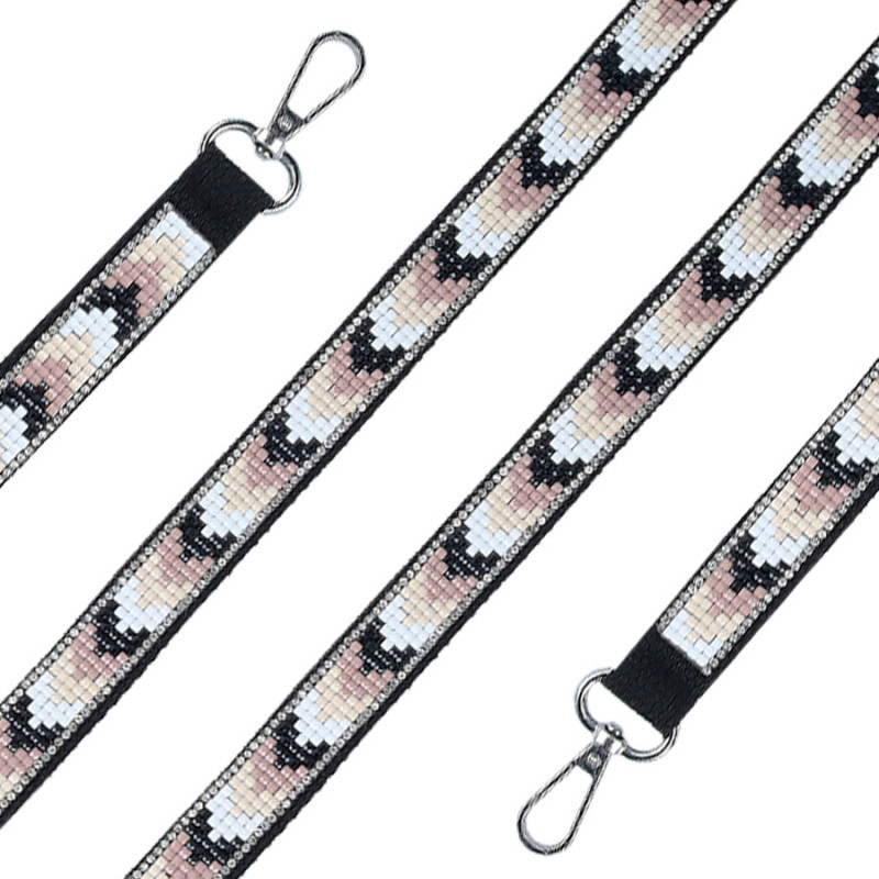 Lanyard Étnico de Cuentas - Colgante para Móvil y Bolso