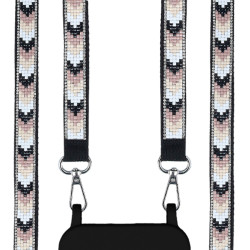 Lanyard Étnico de Cuentas - Colgante para Móvil y Bolso