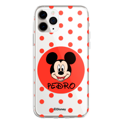 Funda Móvil Personalizada Disney con tu Nombre Mickey Mouse - Licencia Oficial de Disney