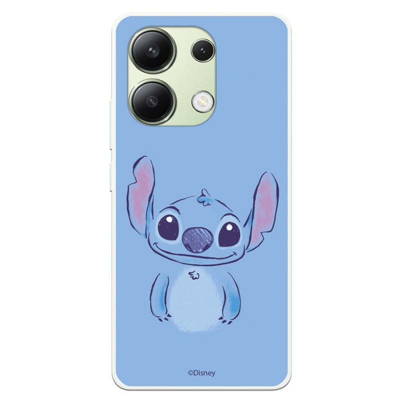 Funda para Xiaomi Redmi Note 13 4G Oficial de Disney Stitch Azul - Lilo & Stitch