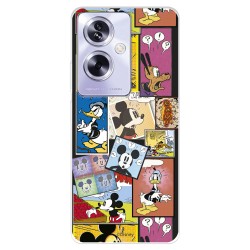 Funda para Oppo A79 5G Oficial de Disney Mickey Comic - Clásicos Disney