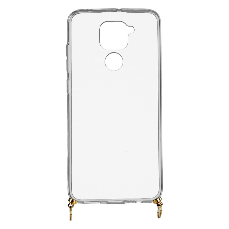 Funda Silicona Colgante Transparente para Xiaomi Redmi Note 9