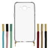 Funda Silicona Colgante Transparente para Samsung Galaxy J5