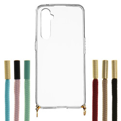 Funda Silicona Colgante Transparente para Realme X50