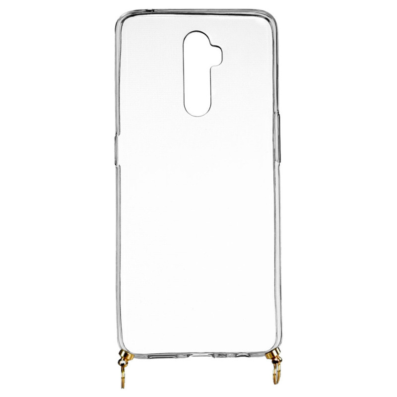 Funda Silicona Colgante Transparente para Realme X2 Pro