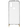 Funda Silicona Colgante Transparente para Motorola One Vision