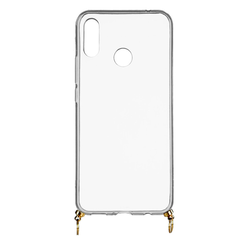 Funda Silicona Colgante Transparente para Huawei P Smart Plus