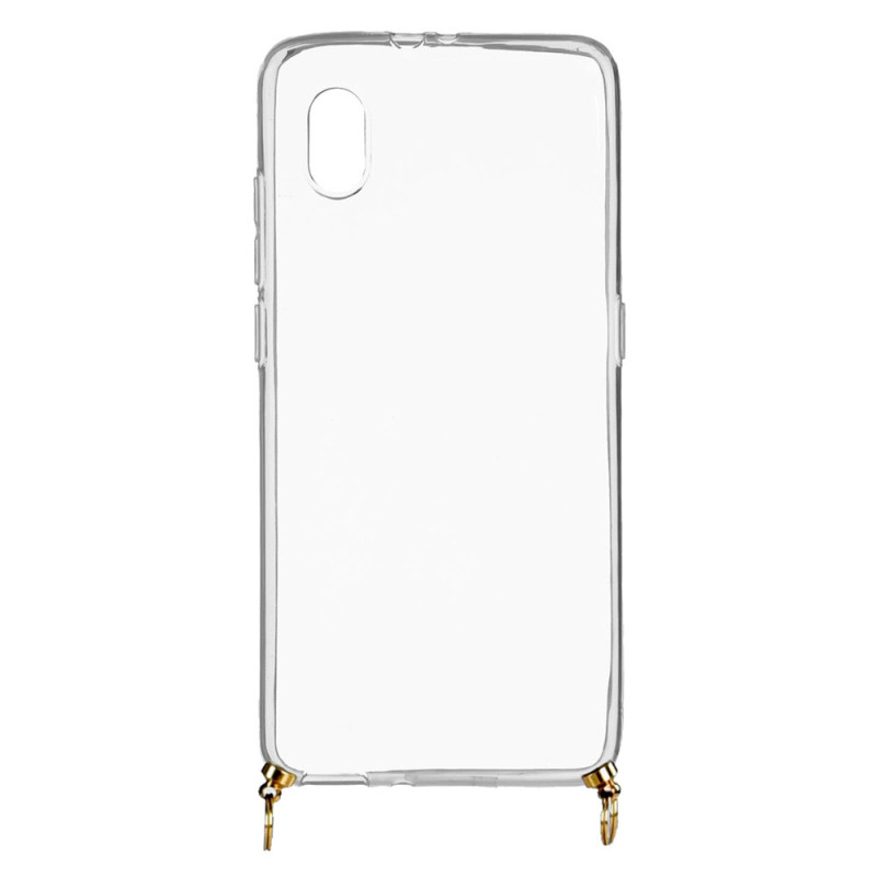 Funda Silicona Colgante Transparente para Alcatel 1B 2020