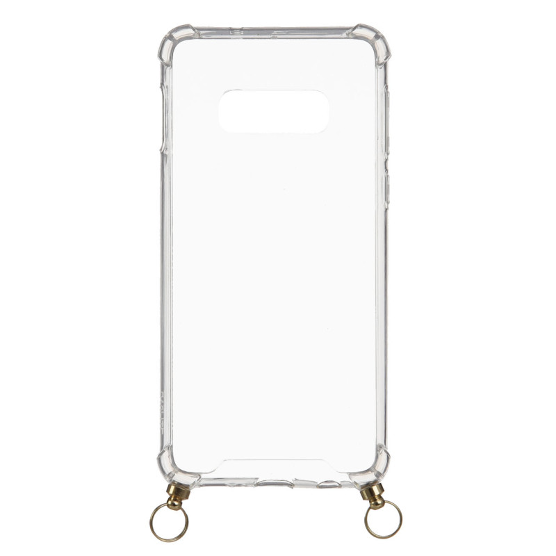 Funda Silicona Colgante Transparente para Samsung Galaxy S10e