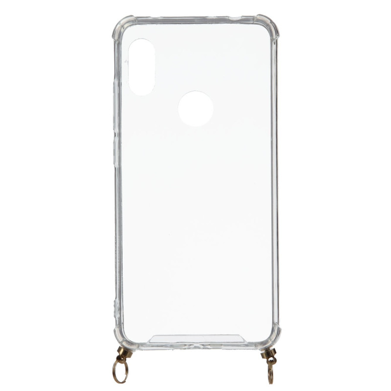 Funda Silicona Colgante Transparente para Xiaomi Redmi Note 6