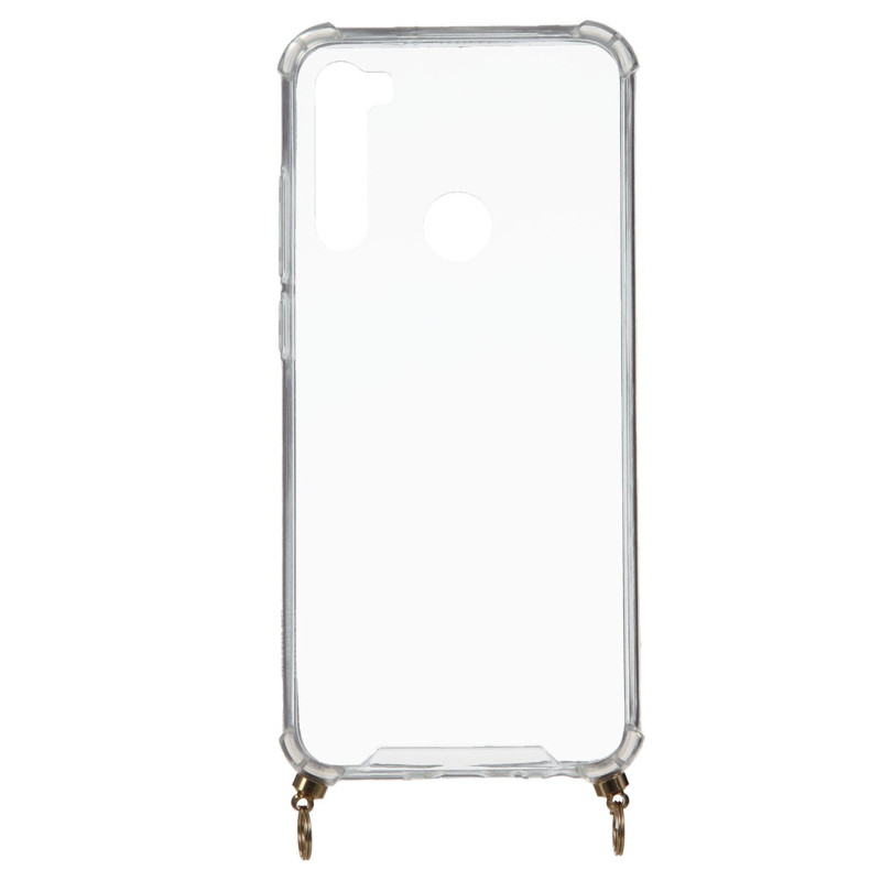 Funda Silicona Colgante Transparente para Xiaomi Redmi Note 8T