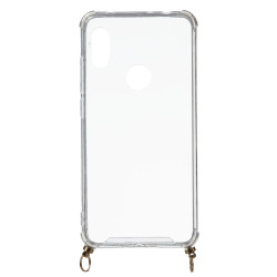 Funda Silicona Colgante Transparente para Xiaomi Redmi Note 6 Pro