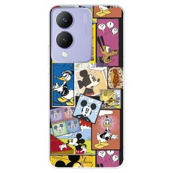 Funda para Vivo Y17s Oficial de Disney Mickey Comic - Clásicos Disney