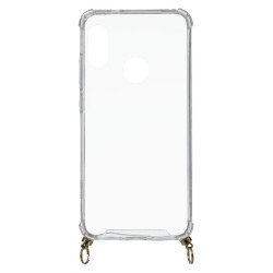 Funda Silicona Colgante Transparente para Xiaomi Mi A2 Lite