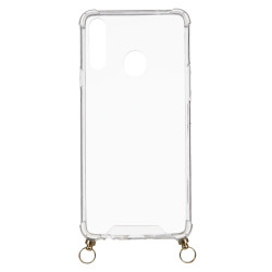 Funda Silicona Colgante Transparente para Samsung Galaxy A20s