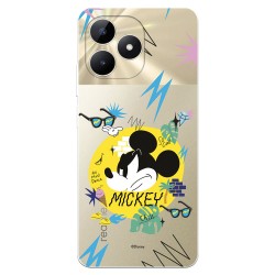 Funda para Realme C51 Oficial de Disney Mickey Mickey Urban - Clásicos Disney