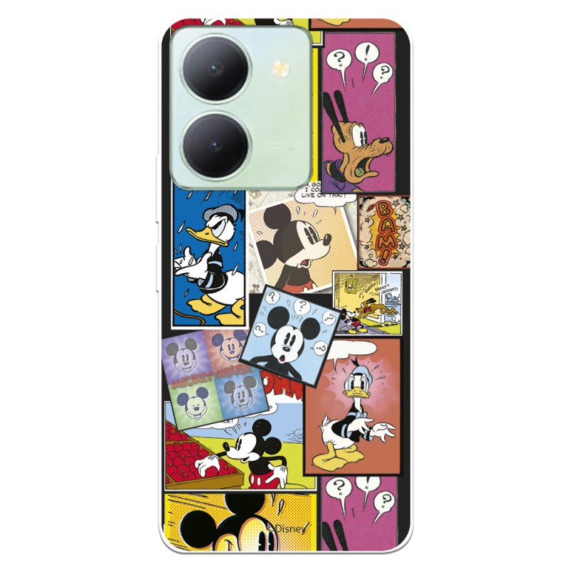 Funda para Vivo Y36 Oficial de Disney Mickey Comic - Clásicos Disney