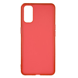 Funda Silicona lisa para Oppo Reno 4