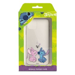 Funda para Samsung Galaxy Z Fold 5 Oficial de Disney Angel & Stitch Beso - Lilo & Stitch