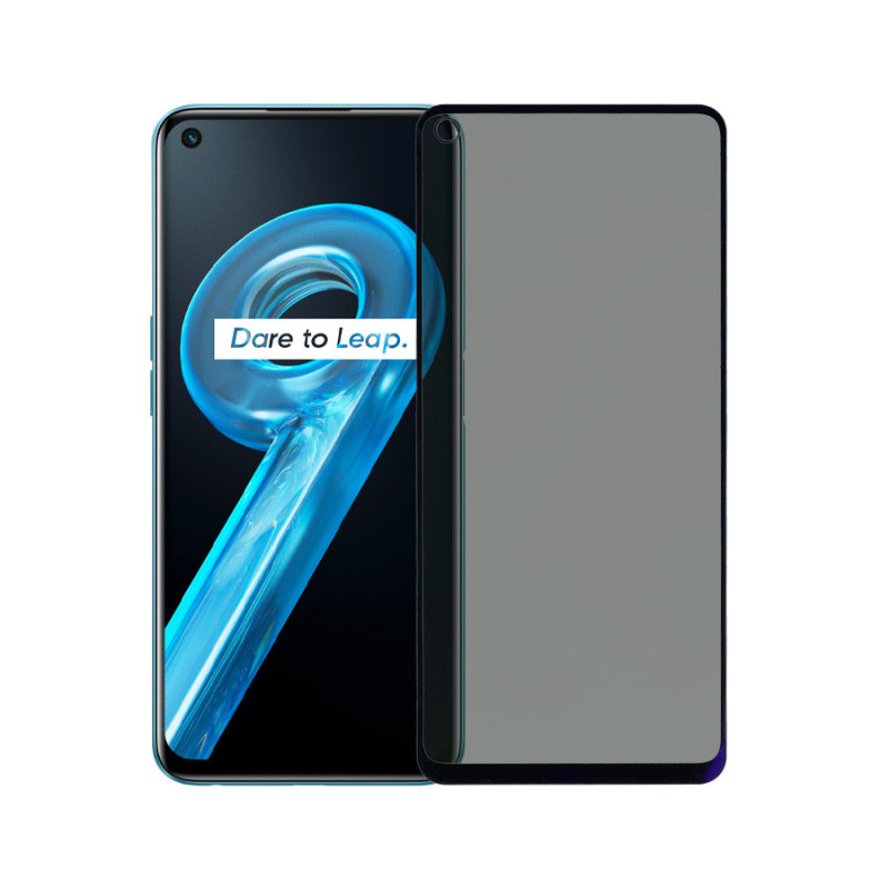 Cristal Templado Completo Antiespía para Realme 9 Pro Cristal Templado Completo Antiespía para Realme 9 Pro