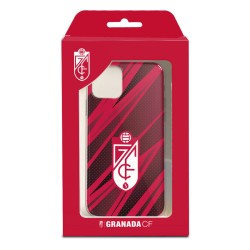 Funda para Oppo A98 5G del Granada CF Escudo - Líneas Rojas y Negras  - Licencia Oficial Granada CF