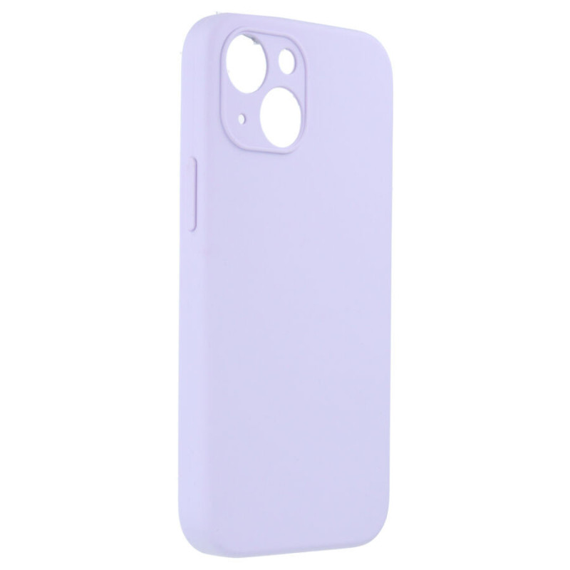 Cover Per IPhone 14 Niunisi Viola Notte, Traslucida Opaca Con Vetro Temperato E Protezione Fotocamera, Antishock Sottile