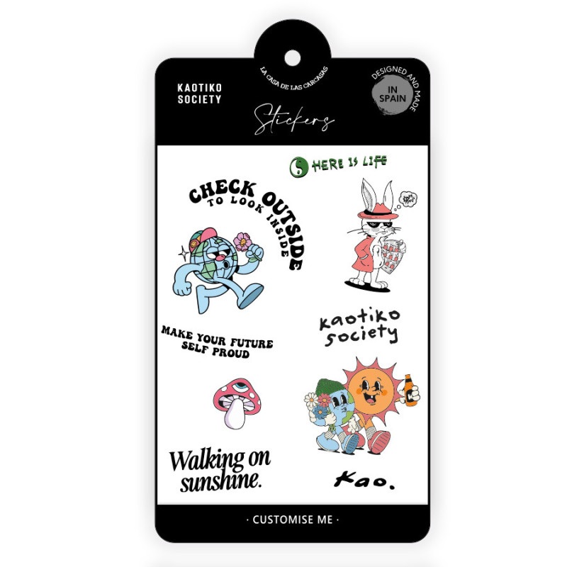 Stickers Kaotiko - Personaliza tus dispositivos Stickers Kaotiko - Personaliza tus dispositivos