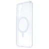 Funda Transparente Logo Compatible con Magsafe para Samsung Galaxy S21 FE